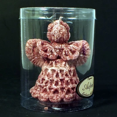 ADPAL-ŚWIECA KORONKA ANIOŁEK (TUBUS) CAPPUCCINO