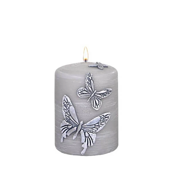 AD-ŚWIECA PIEŃKOWA 100/70 BUTTERFLY MATOWA JASNY POPIEL