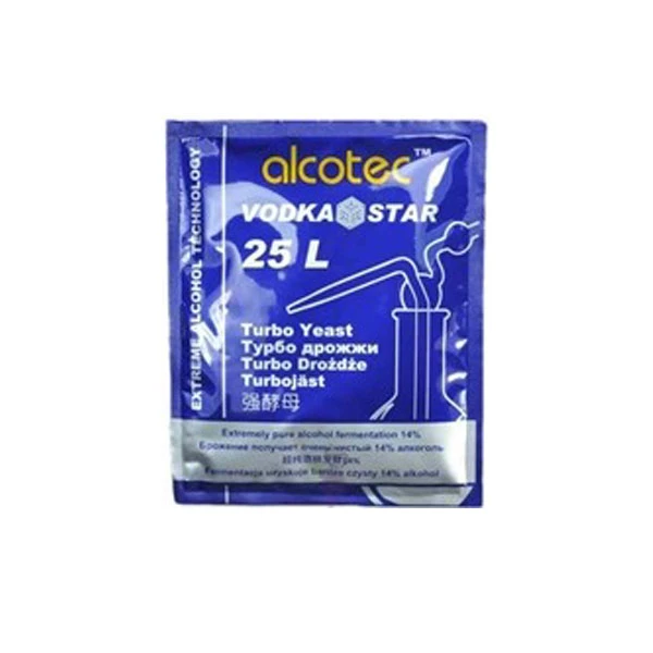 ALCOTEC-TURBO DROŻDŻE WÓDKA START 25L 66G 0133