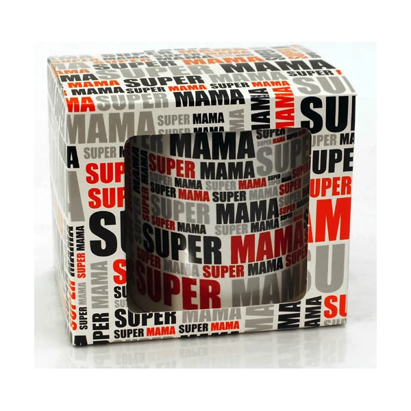 BG-KUBEK *SUPER MAMA TAPETA -NAPISY*