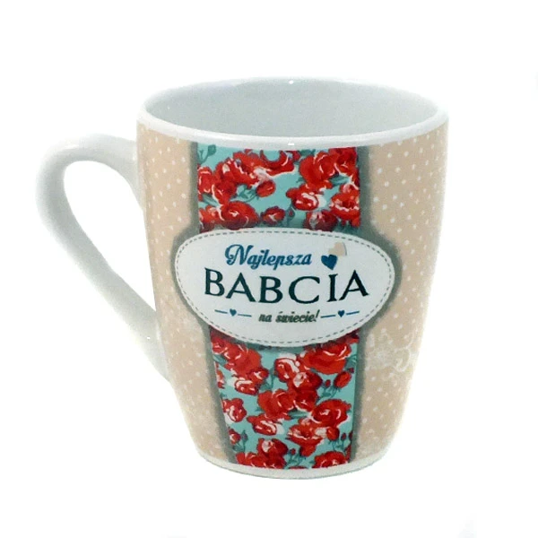 BG-KUBEK BARYŁKA *NAJLEPSZA BABCIA NA ŚWIECIE 1*