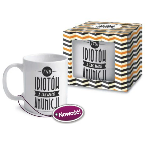 BG-KUBEK BOSS *TYLU IDIOTÓW*
