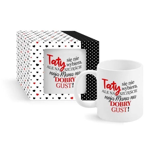 BG-KUBEK BOSS 300ML *TATY SIĘ NIE WYBIERA, ALE MAMA MA DOBRY GUST*