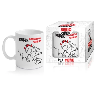 BG-KUBEK CERAMICZNY *DIABEŁEK*