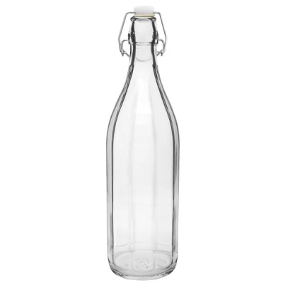 BIO-BUTELKA 1L Z HERMETYCZNYM ZAMKNIĘCIEM PRĄŻKI 631114