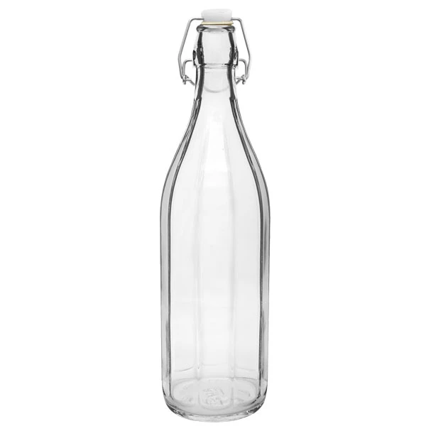 BIO-BUTELKA 1L Z HERMETYCZNYM ZAMKNIĘCIEM PRĄŻKI 631114