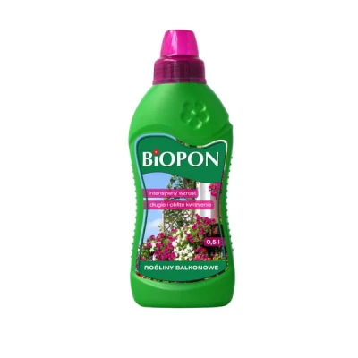 BIOPON-NAWÓZ DO ROŚLIN BALKONOWYCH 0,5L