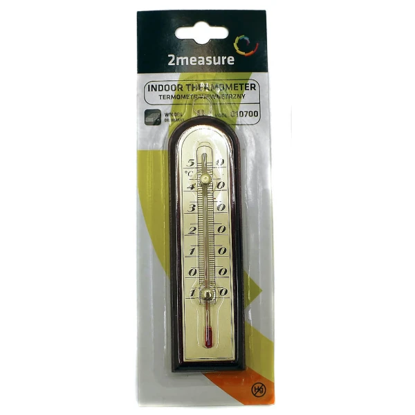 BIOWIN-TERMOMETR WEW. DREWNO ZŁOTA SKALA 010700