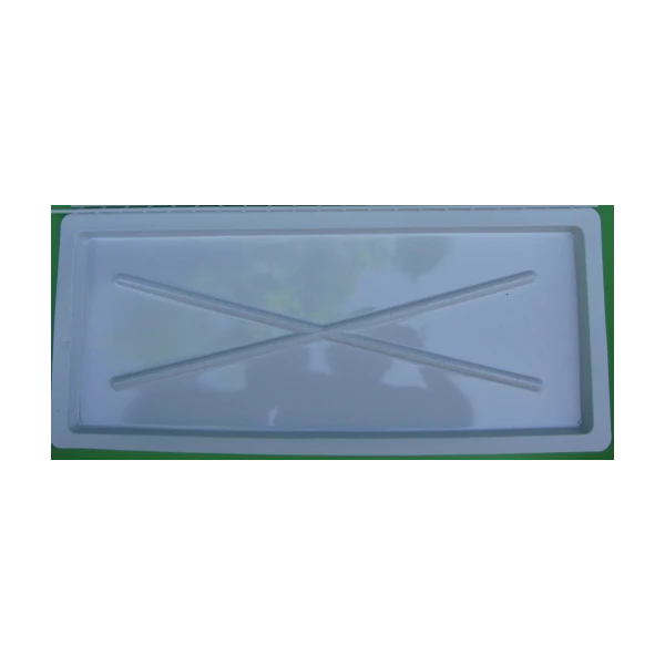 BRO-TACKA POD SUSZARKĘ 60CM WĄSKA SZARA MIĘKKA /55*24/