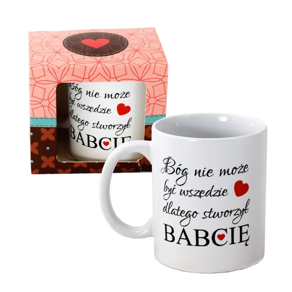 CF-KUBEK BOSS 300 *BÓG STWORZYŁ BABCIĘ*