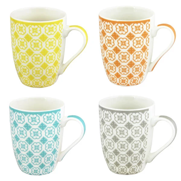 CH-KUBEK PORCELANOWY *DECOR KOLOR* 345ML 8883