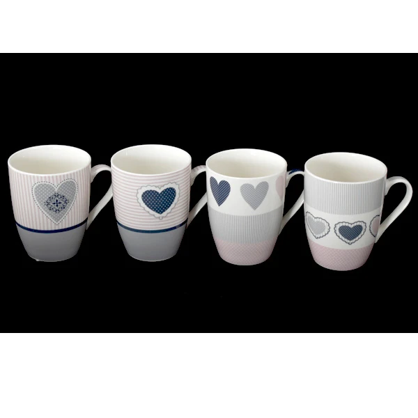 CH-KUBEK PORCELANOWY 345ML *SERCE* 9513