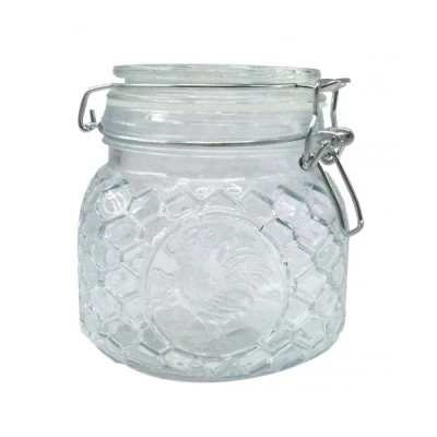 CH-SŁÓJ HERMETYCZNY 750ML Z KOGUTEM 7757