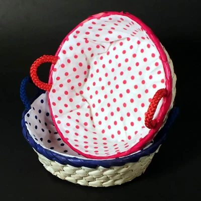 DAJ- KOSZYK PALMA OKRĄGŁY *KOLOR* 23CM 68096