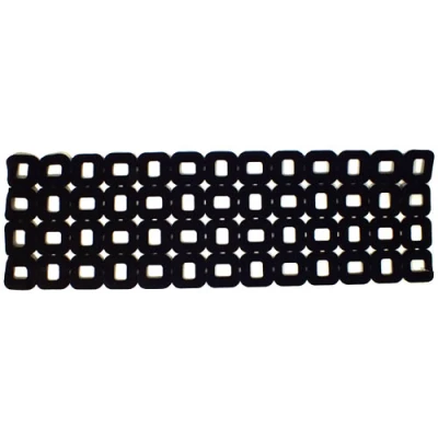 DAJAR-BIEŻNIK AŻUR *PRETTY CZARNY 32821* 100X30