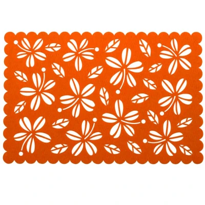 DAJ-MATA PROST. POMARAŃCZ 45*30 KWIAT 32837