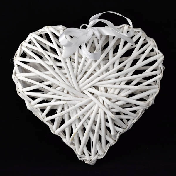 DM-DEKORACJA WIKLINOWA SERCE PEŁNE S HP322