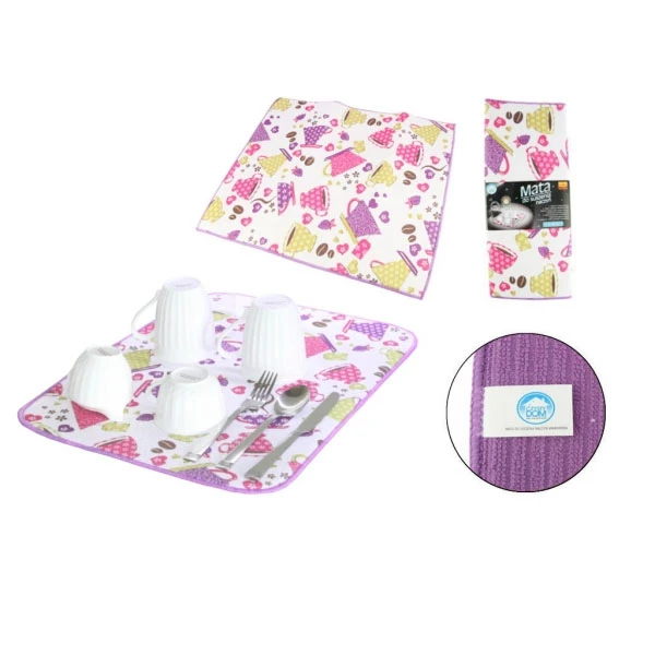 EM-MATA DO SUSZENIA NACZYŃ MIKROFIBRA *FILIŻANKA* DGS062