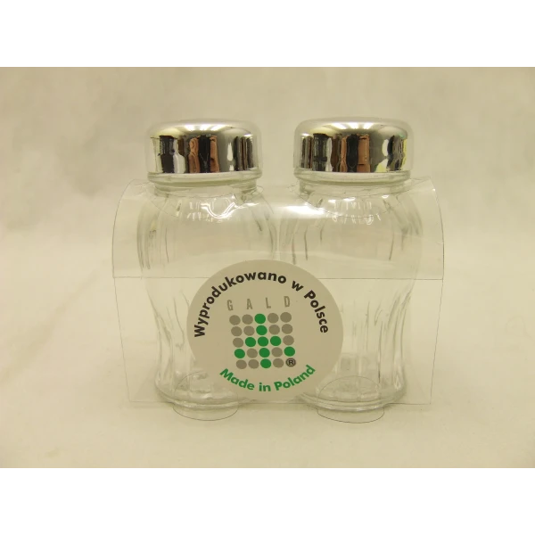 GALD-KPL. 2 POJEMNIKÓW NA PRZYPRAWY *3 OTWORY* CHROM