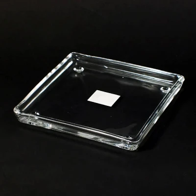 GARDEN-ŚWIECZNIK SZKLANY KWADRAT *LT 0398*