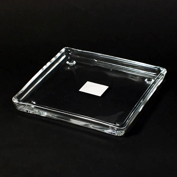 GARDEN-ŚWIECZNIK SZKLANY KWADRAT *LT 0398*