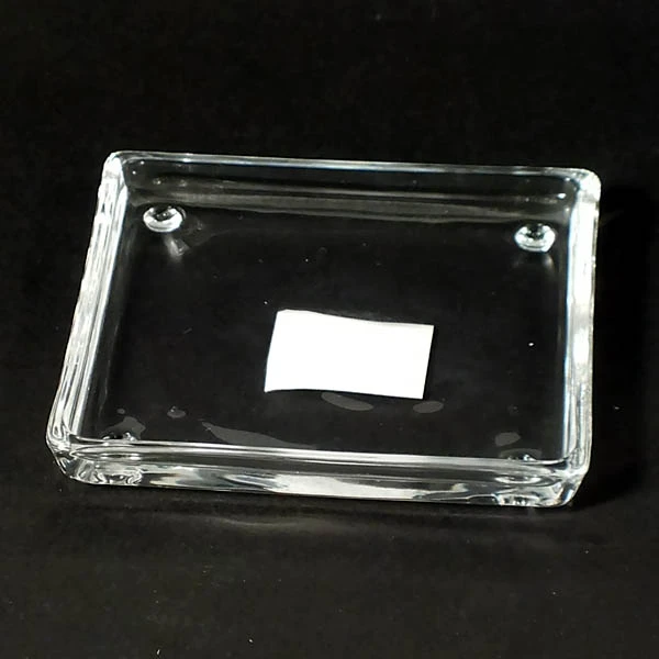 GARDEN-ŚWIECZNIK SZKLANY KWADRAT MAŁY *LT 0242*