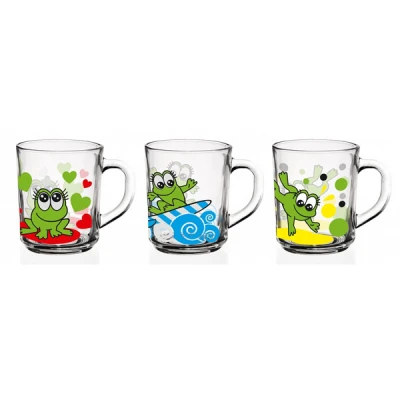 GLASMARK-KUBEK 220ML SZYMEK *ŻABKI*