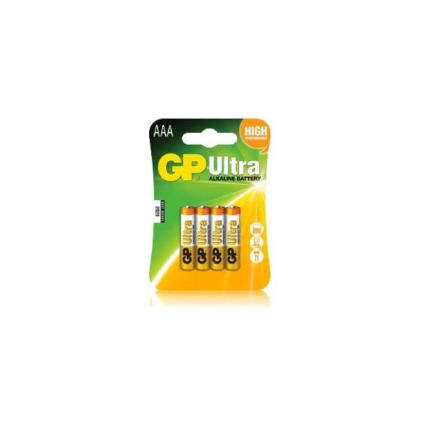 GP-KPL.4 BATERII ULTRA ALKALINE AAA LR03  1,5V 24AU345