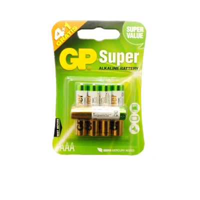 GP-KPL.4+1 GRATIS BATERII SUPER ALKALINE LR03 AAA 24A-U5