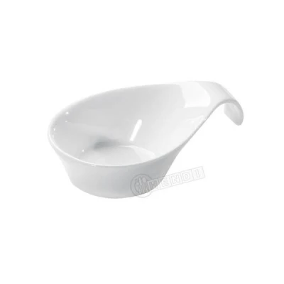 HENDI-SOSJERKA 11,5X8X4,2 BIAŁA PORCELANA 785300