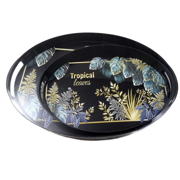 KAT-ZESTAW 2-TAC DEKORACYJNYCH OWALNYCH