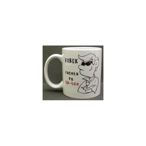 KUBEK PORCELANOWY *30-LATEK*