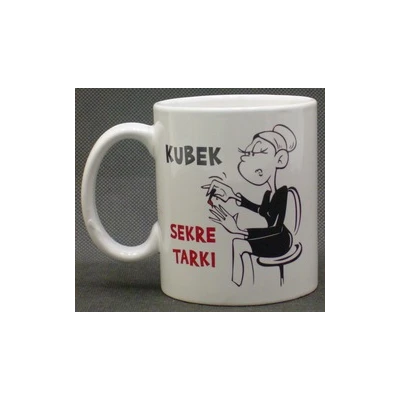 KUBEK PORCELANOWY *SEKRETARKI*