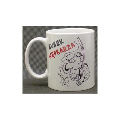 KUBEK PORCELANOWY *WĘDKARZA*