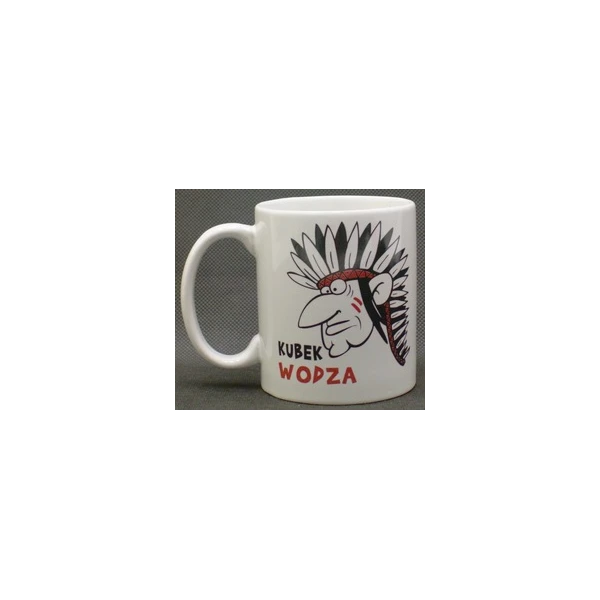 KUBEK PORCELANOWY *WODZA*