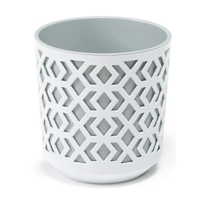 LAM-DONICZKA *AZTEK* 14CM BIAŁY/JASNY SZARY