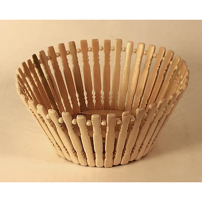 MMG-KOSZYK BAMBUS OKRĄGŁY WYSOKI N002