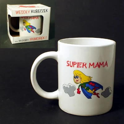 MMG-KUBEK CERAMICZNY *SUPER MAMA*