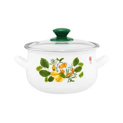 DAJ-GARNEK EMALIOWANY Z/P PYZA 18CM PIGWA 35051