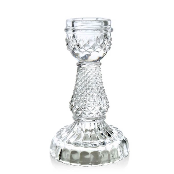 MON-ŚWIECZNIK SZKLANY H10,5CM 9606