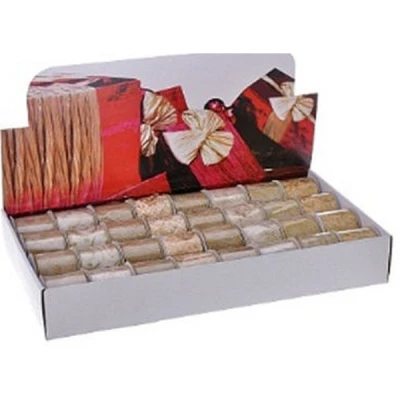 NL-WSTĄŻKA 6CM*2,7M 912174 ZŁOTA