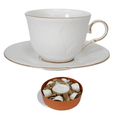 VER-KPL. FILIŻANEK+SPODEK 6+6  *ANIKA*