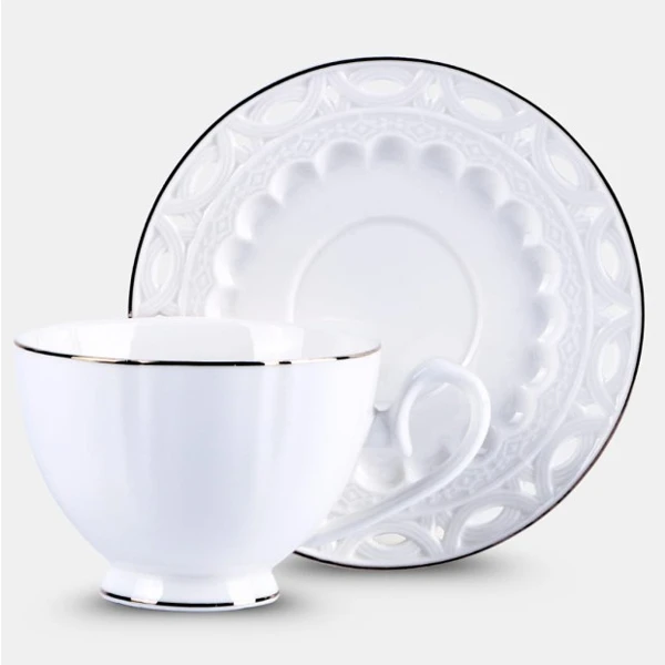 VER-KPL. FILIŻANEK+SPODEK 6+6 *NINA*