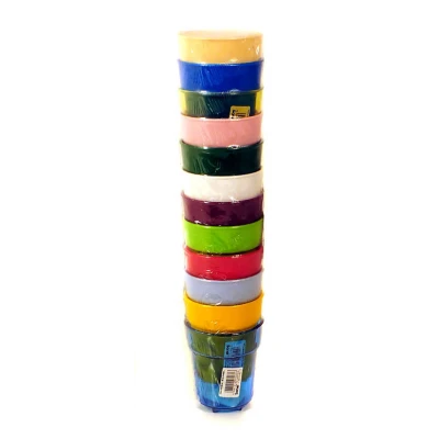 SANEL-KUBEK PLASTIKOWY ŁAZIENKOWY  KOLOR MIX