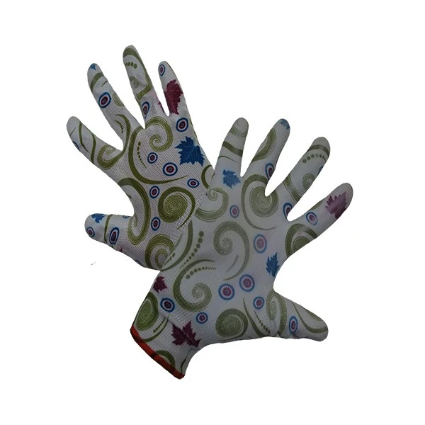 SIL-RĘKAWICE ROBOCZE GREEN SPIRAL *8* /12/