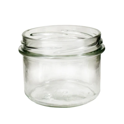 SŁOIK 0,235L PROSTY Z RANTEM /10SZT/ WIECZKO FI82/6