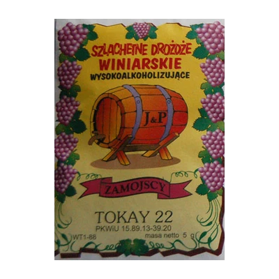 ZAMOJSCY-DROŻDŻE WINIARSKIE *TOKAY* A'10