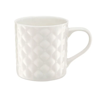 DAJ-KUBEK  PIKOWANY 420ML BIAŁY 40007