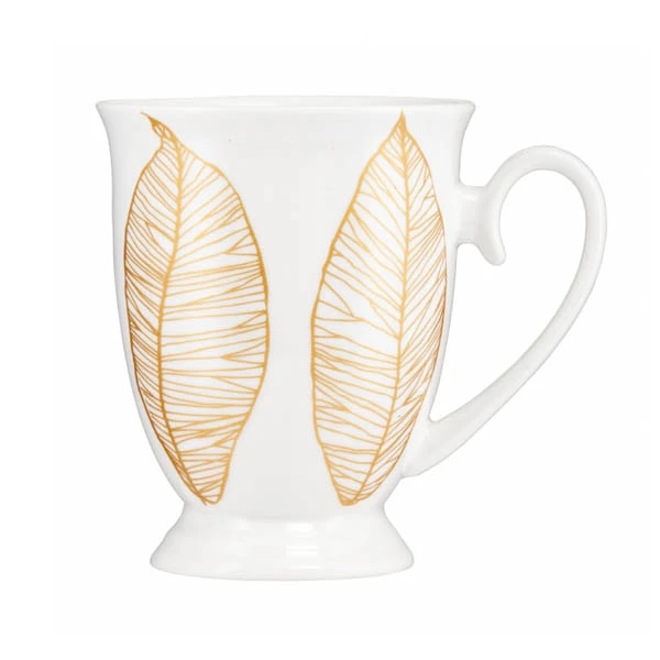 DAJ-KUBEK DIANA 300ML LIŚCIE ZŁOTE 39923