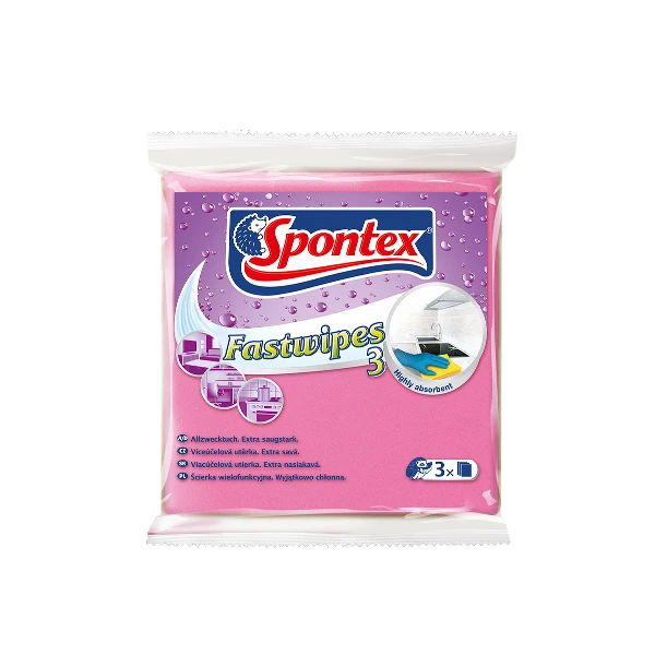 SPON-ŚCIERECZKI UNIWERSALNE FAST WIPES A'3